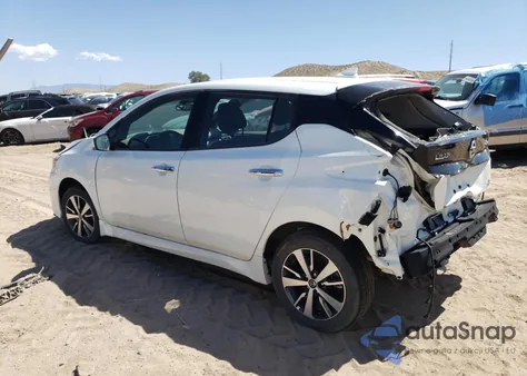 2022 Nissan Leaf S Plus z USA, uszkodzony, nr VIN 1N4BZ1BV9NC561340